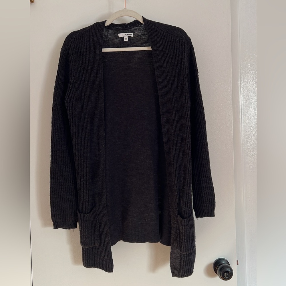 Sonoma Black Women's cardigan Sweater